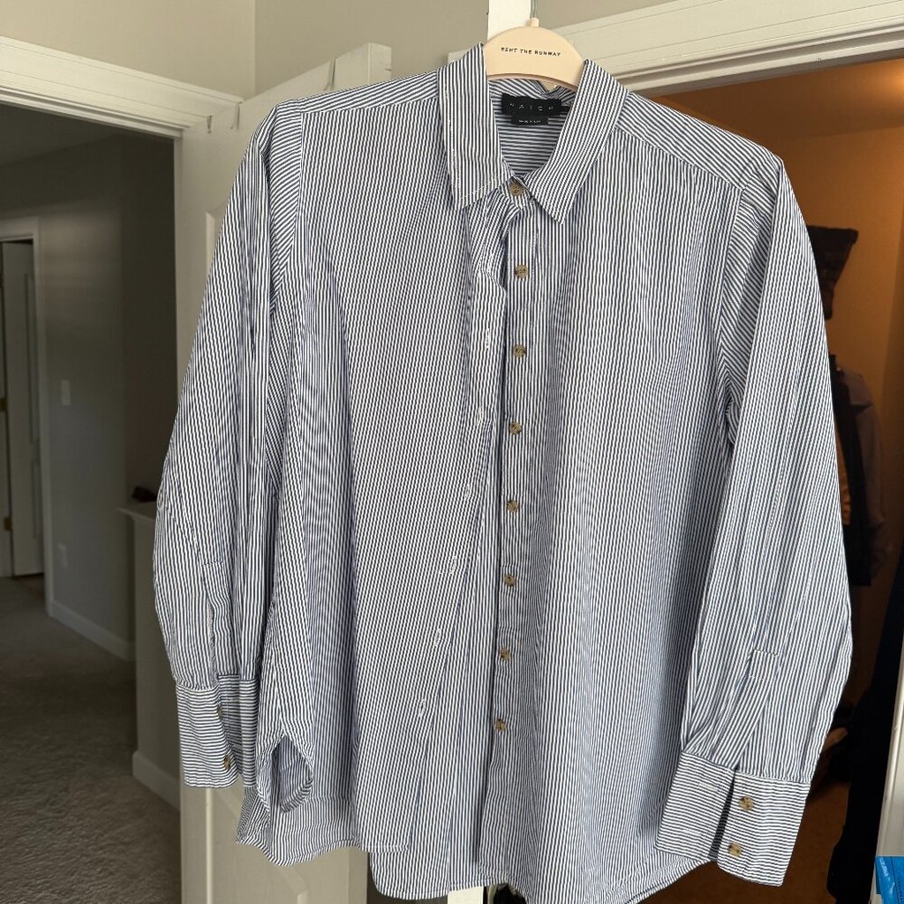 Classy Maternity HATCH Button Down Size 1
